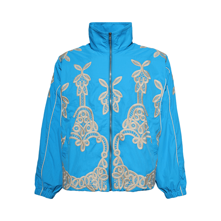 BLUEMARBLE Turquoise Embroidered Track Jacket "Blue"