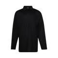 Balenciaga Long-Sleeve Polo "Black"