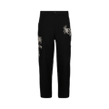 BLUEMARBLE Botanic Bead Embroidered Relaxed Pants "Black"