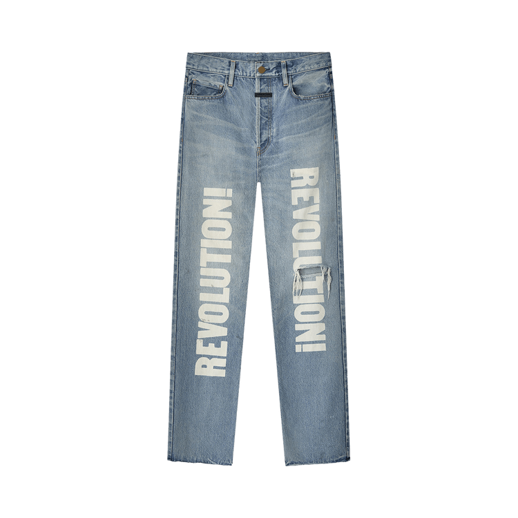 Fear of God Straight "Revolution" Jean "Light Indigo"