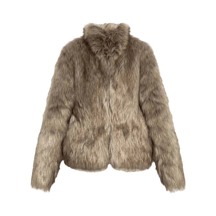 MISBHV Bianca Fur Jacket "Beige"