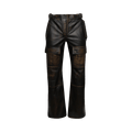 MISBHV Vintage Leather Moto Pants "Black"