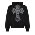 MISBHV Goth Hoodie "Black"