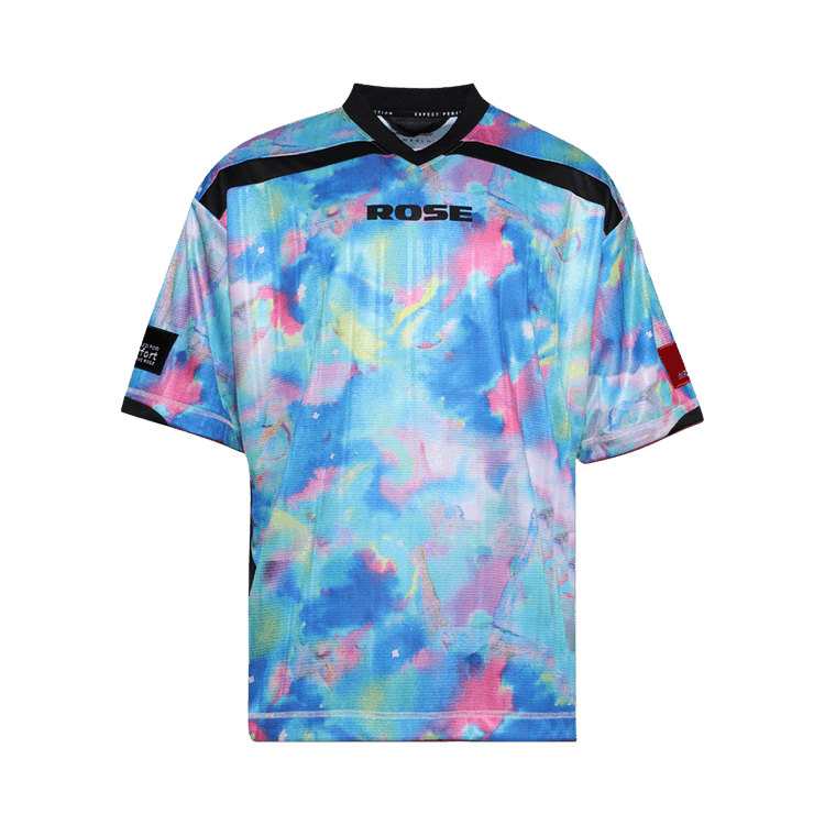 Martine Rose Printed Football Top "Blue"