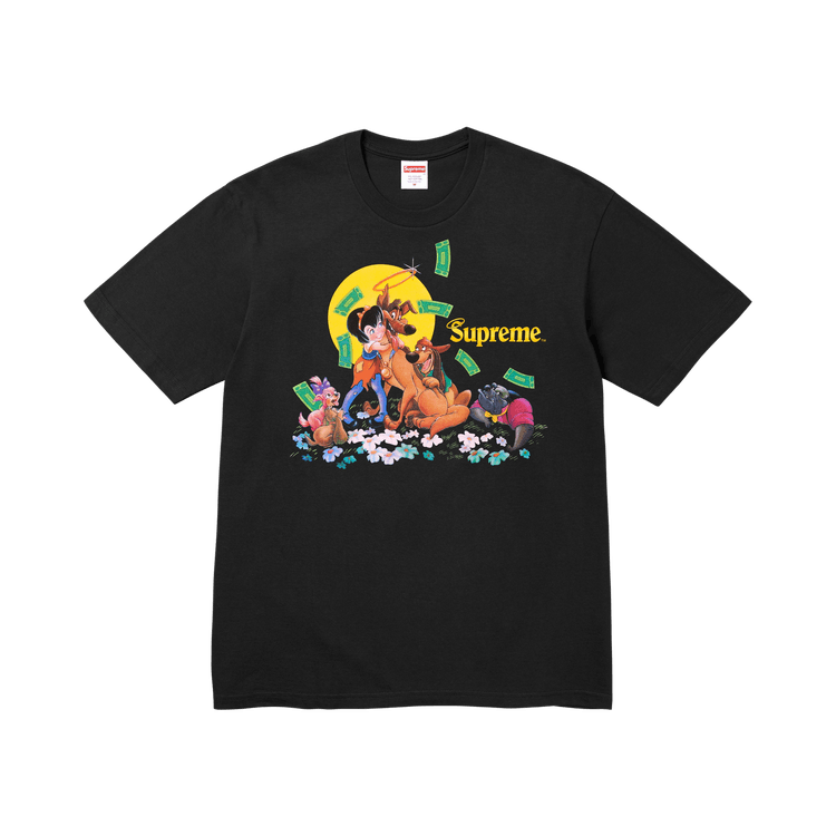 Supreme All Dogs Go To Heaven Tee "Black"