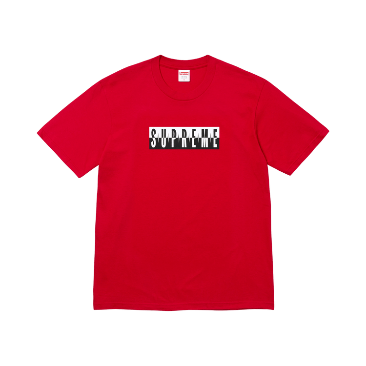 Supreme Split Tee "Red"