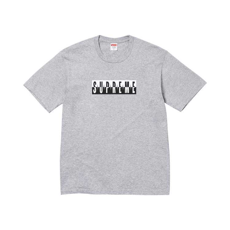 Supreme Split Tee "Heather Grey"