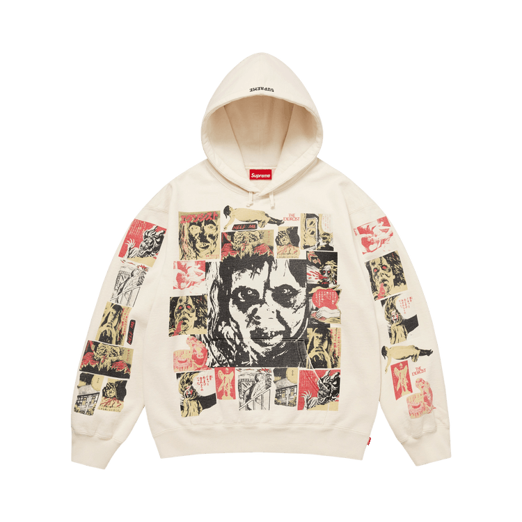 Supreme x The Exorcist Hooded Sweatshirt "Natural"