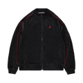 Air Jordan Velour Track Jacket "Black/Gym Red"