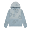 Denim Tears Faded Mono Cotton Wreath Hoodie "Light Blue"