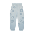 Denim Tears Faded Mono Cotton Wreath Sweatpants "Light Blue"