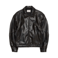 Amomento Vegan Leather Blouson "Black"