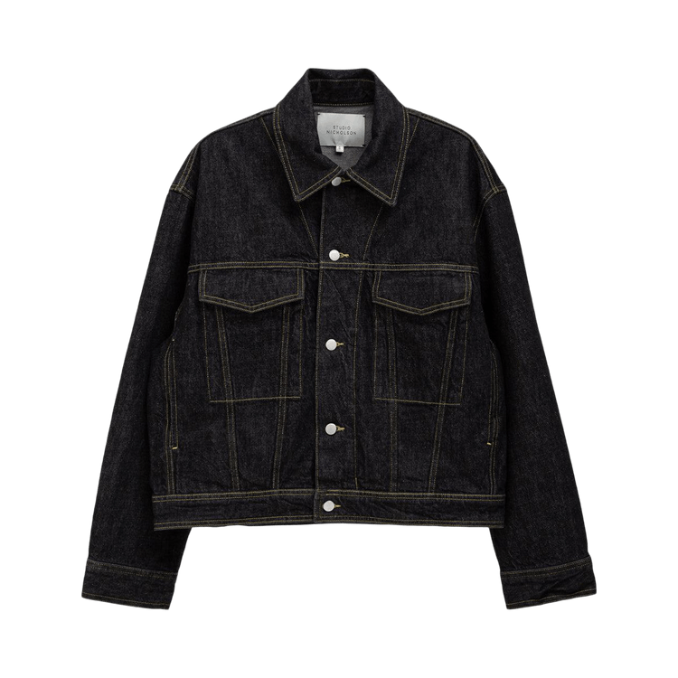 Studio Nicholson Stein Italian Classic Jacket "Black"