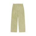 Auralee Pigment Dyed Finx Corduroy Wide 5P Pants "Dusty Lime"