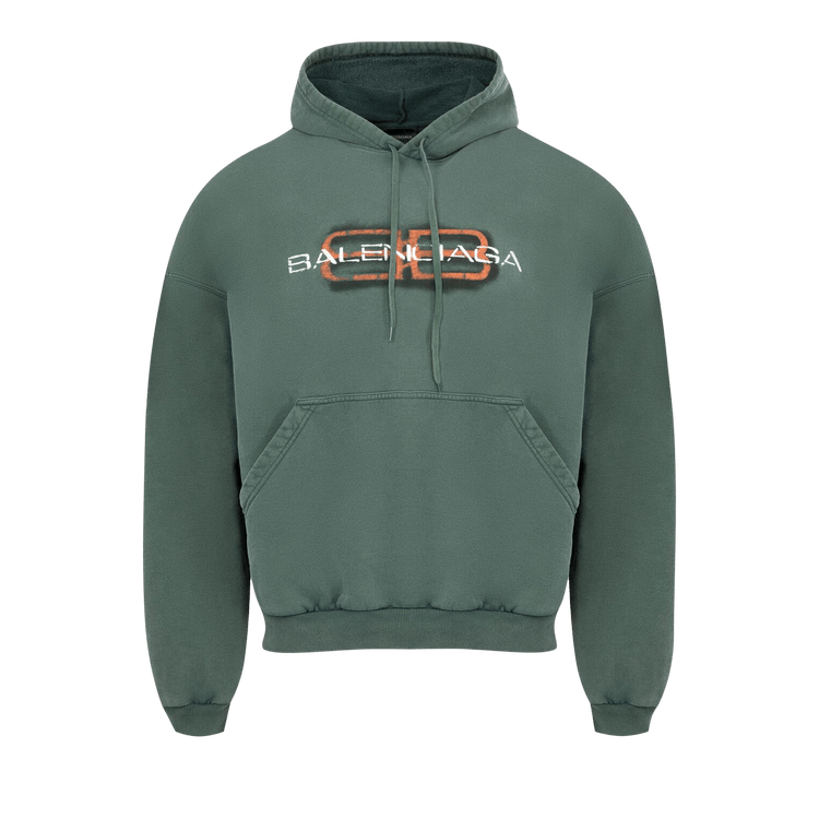 Balenciaga Large Hoodie "Dark Green"