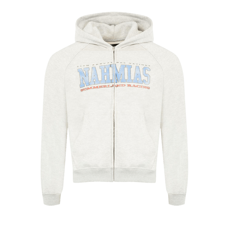 Nahmias Competition Girlfriend Zip Up Hoodie "Grey"