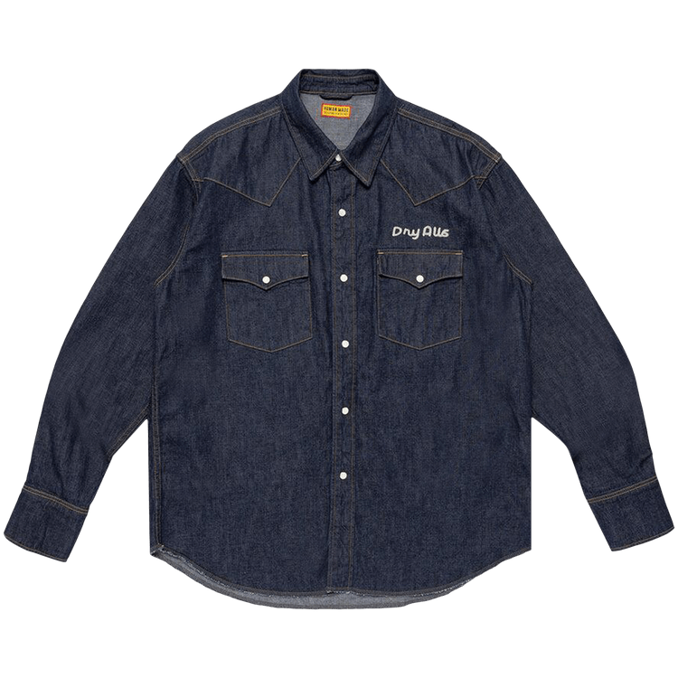 Human Made Denim Western Shirt "Indigo"