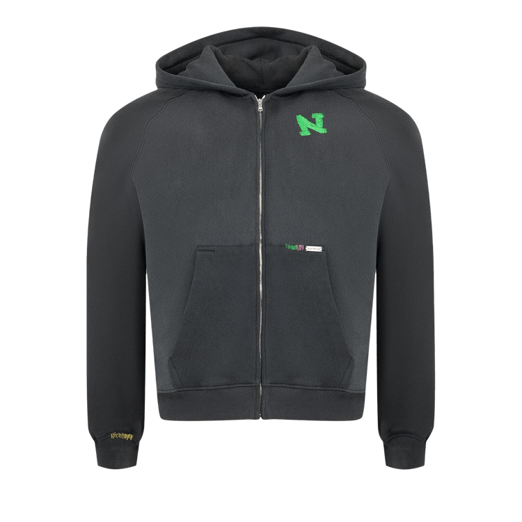 Nahmias California Tripping Girlfriend Zip Up Hoodie "Aged Black"