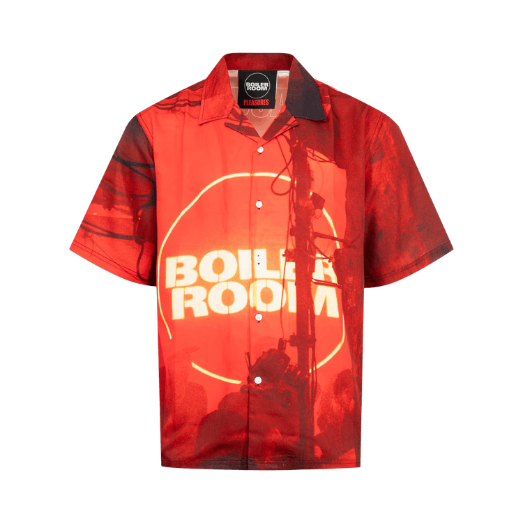 Pleasures Venue Button Up "Red"