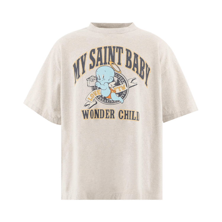 SAINT Mxxxxxx Saint Baby Short-Sleeve Tee "Grey"