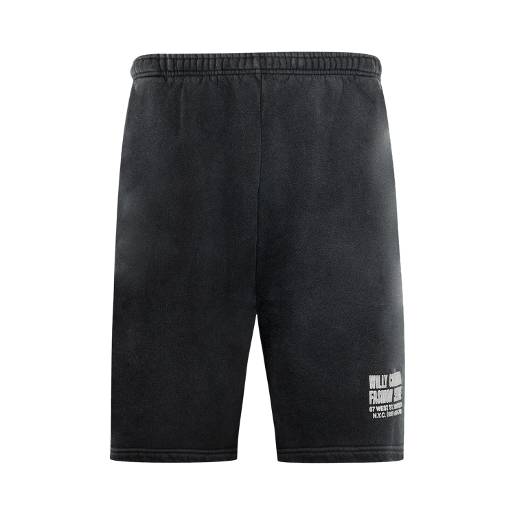 Willy Chavarria Fashion Services Willy Sweatshort "Black"