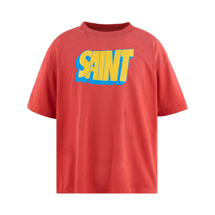 SAINT Mxxxxxx Saint Short-Sleeve Tee "Red"