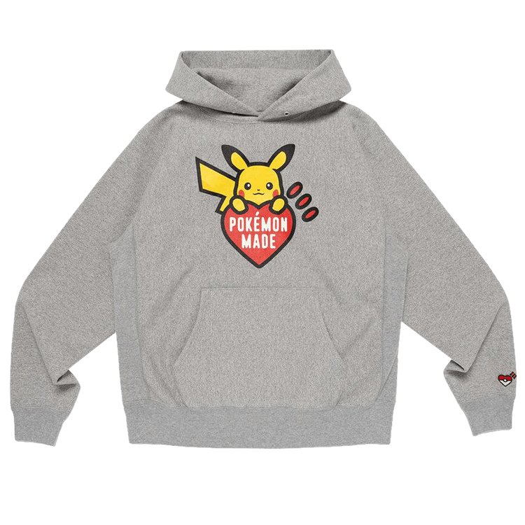 Human Made x Pokemon Made Heavyweight Hoodie "Grey"