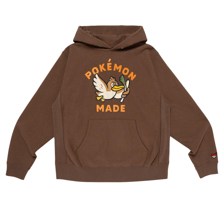 Human Made x Pokemon Made Heavyweight Hoodie "Brown"