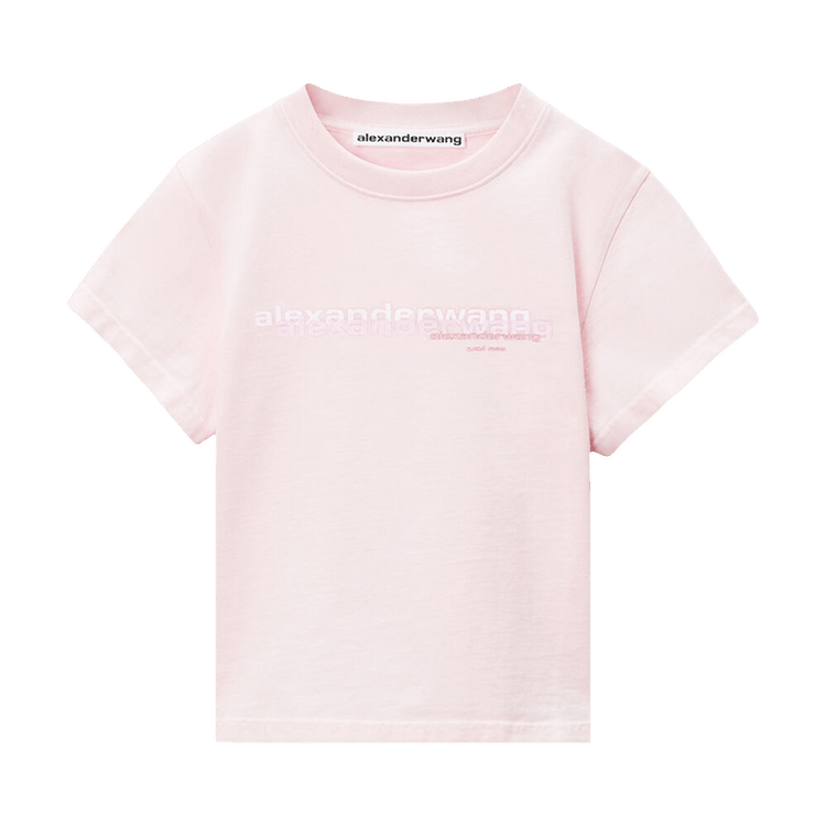 Alexander Wang Shrunken Tee "Light Pink"