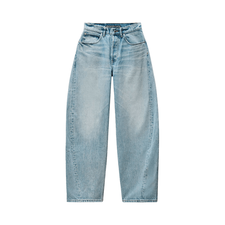 Alexander Wang Blowup Mid Rise Jean "Vintage Bleach Blue"