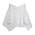 Alexander Wang Cut Off Skirt "White"