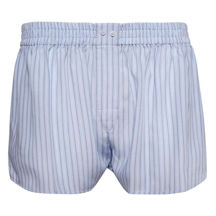 Alexander Wang Boxer Short W/ Slash Pocket "Oxford Blue Multi"