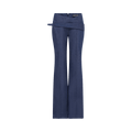 David Koma Asymmetric Waist Detail Denim "Indigo"
