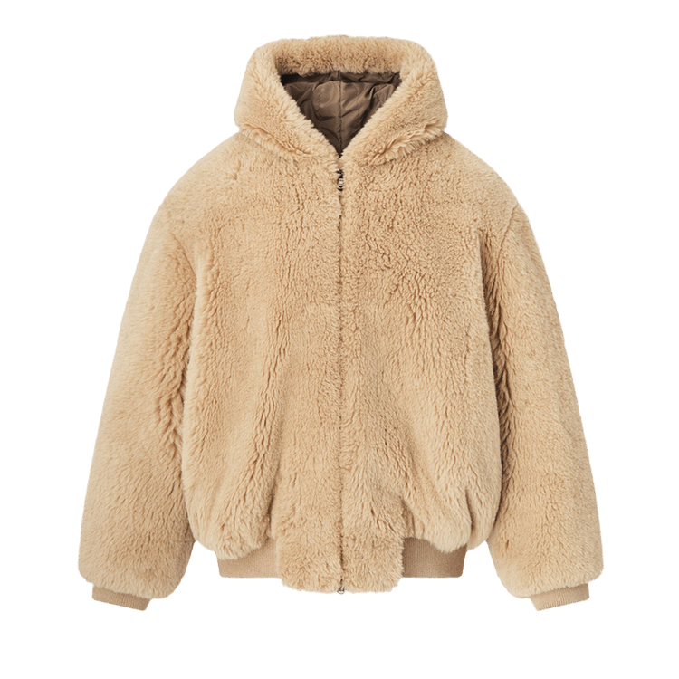 Fear of God Hooded Bomber Jacket "Camel"