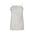 Ferragamo Lace Tank Top "Mascarpone / White"