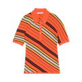 Acne Studios Wool Polo Knit "Multi Orange"
