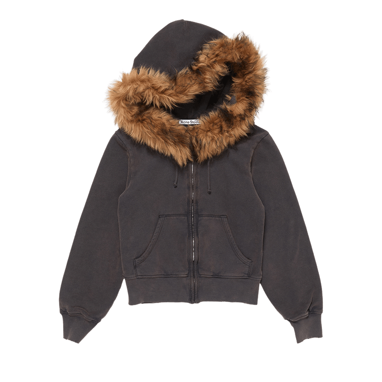 Acne Studios Hooded Zipper Sweater "Rust Brown"