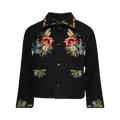 Bode Beaded Aquitaine Jacket "Black"