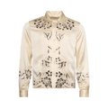 Bode Phantasm Long Sleeve Shirt "Ecru"