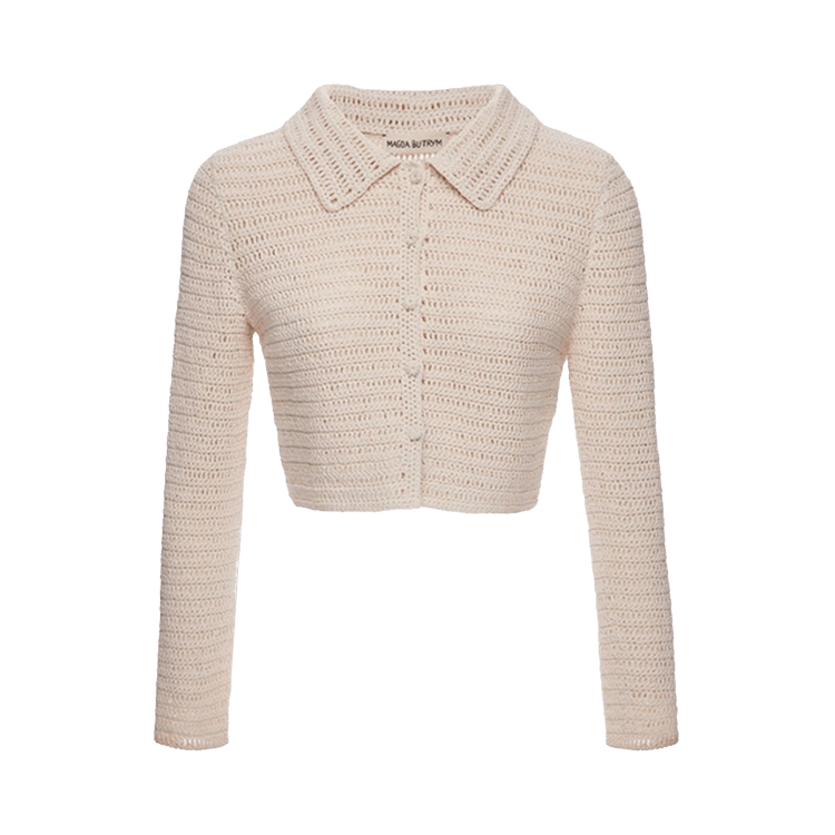 Magda Butrym Crochet Shirt "Cream"