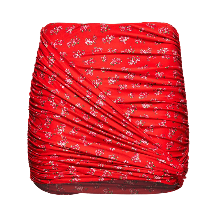 Magda Butrym Swim Skirt "Red"