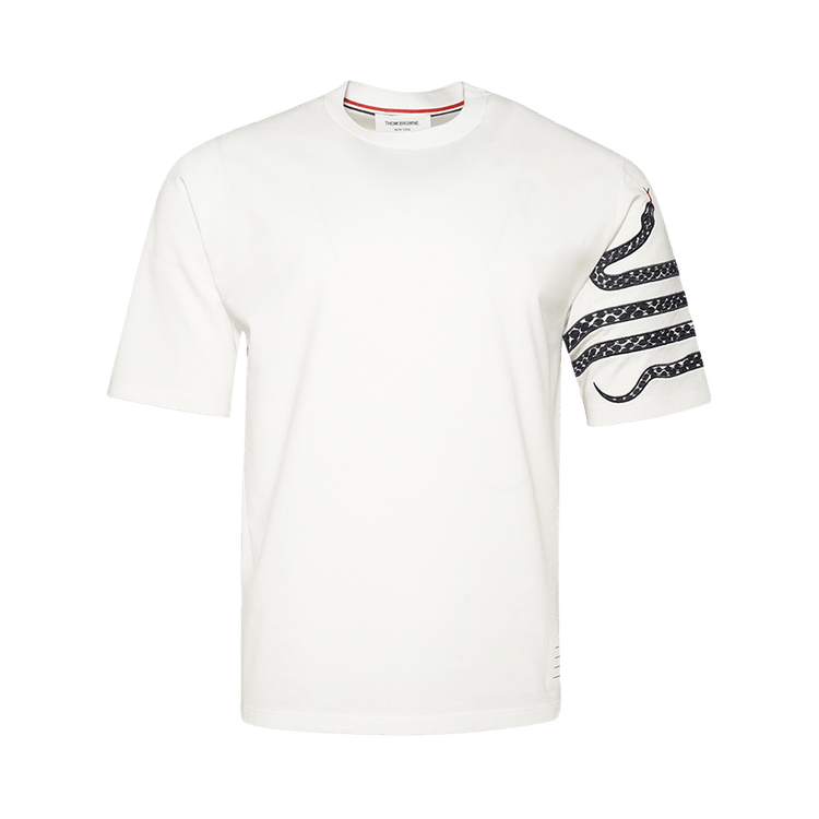 Thom Browne Short Sleeve Tee "White"