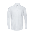 Thom Browne Straight Fit Long Sleeve Broad Shirt "White"