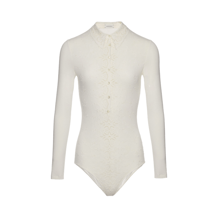 Magda Butrym Bodysuit "Cream"