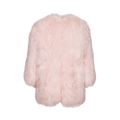 Magda Butrym Shearling Coat "Pink"