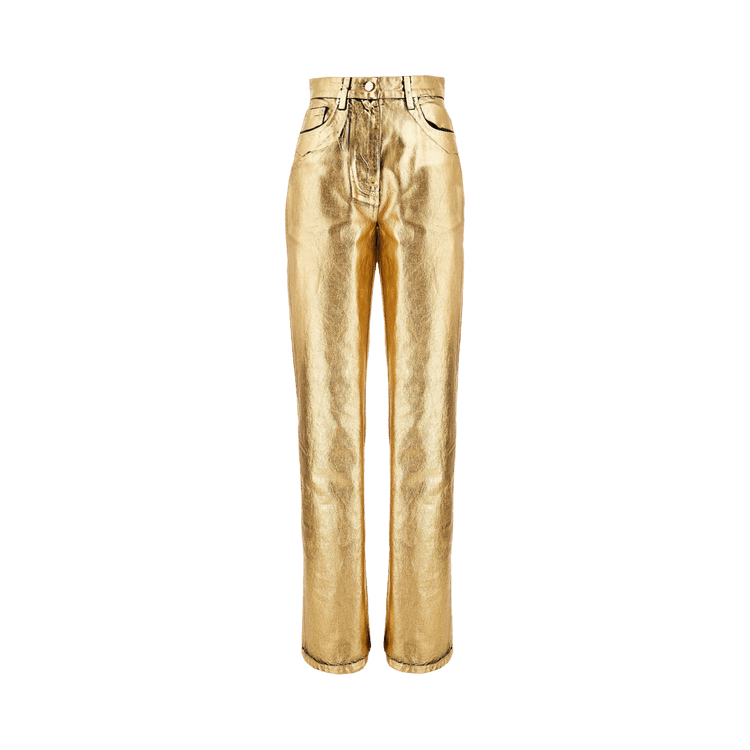 Ferragamo Flared Jean "Gold"