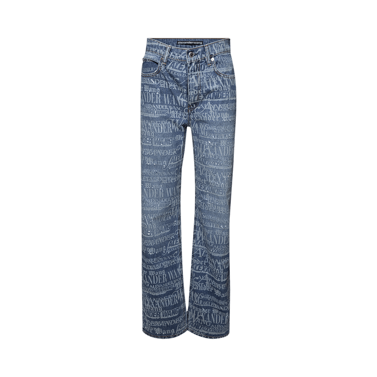 Alexander Wang Ez Mid Rise Jeans "Vintage Medium Indigo"