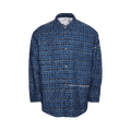 Thom Browne Oversized Shirt Jacket "Medium Blue"