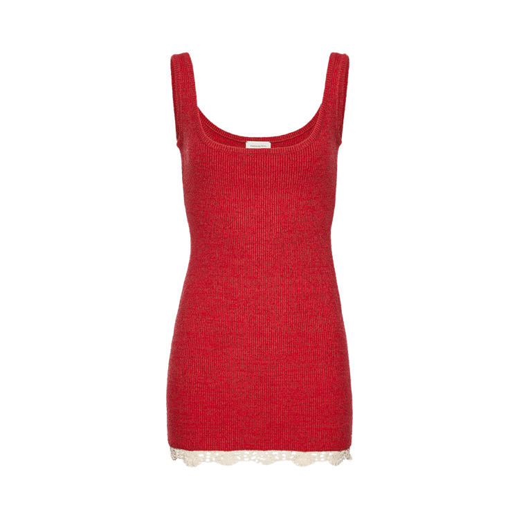 Magda Butrym Knitwear Dress "Red"