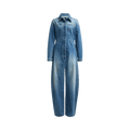 Alaïa Round Jumpsuit "Bleu Vintage"